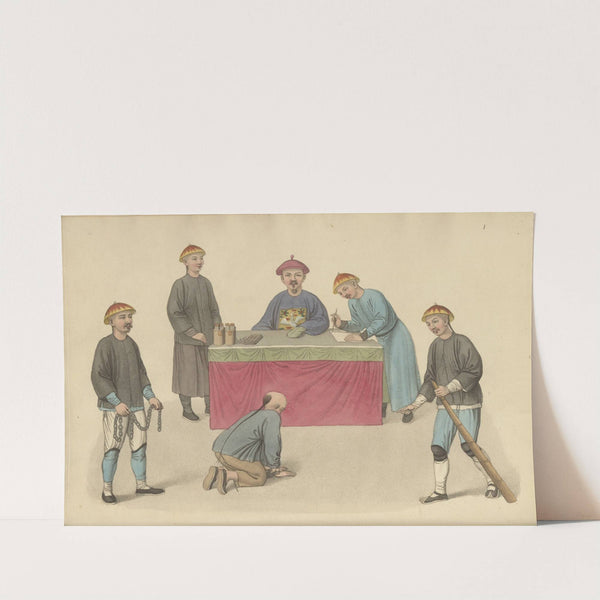 A culprit before a magistrate by George Henry Mason