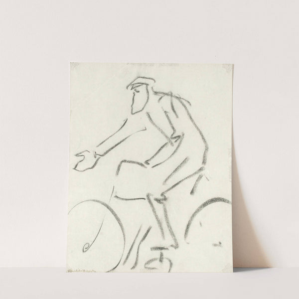 A Cyclist by Henri Gaudier-Brzeska