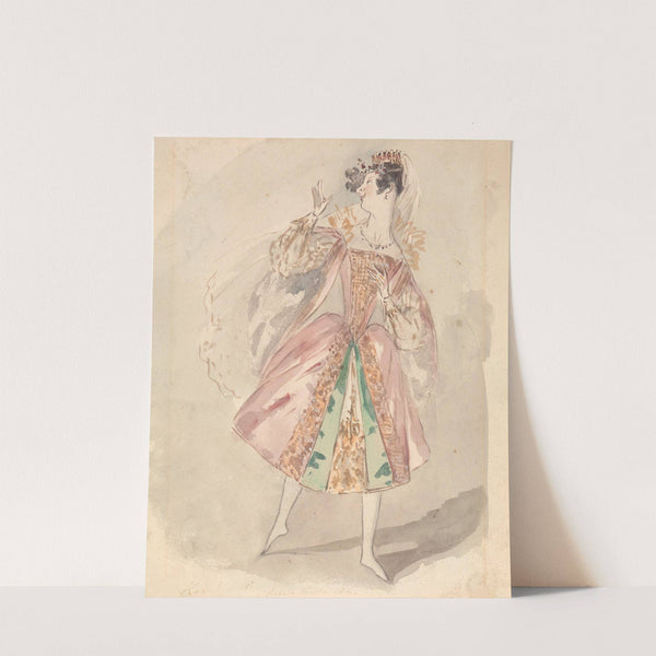 A Dancer (ca. 1836) by Alfred Edward Chalon