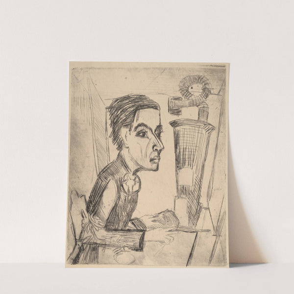 A Dancer by Ernst Ludwig Kirchner