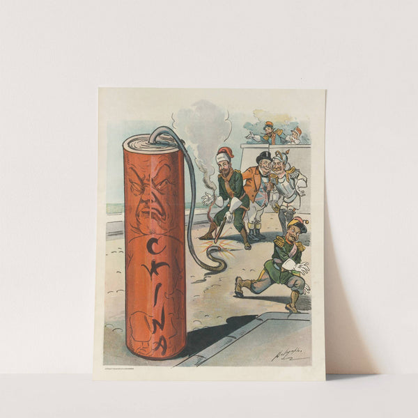 A dangerous firecracker by Louis Dalrymple