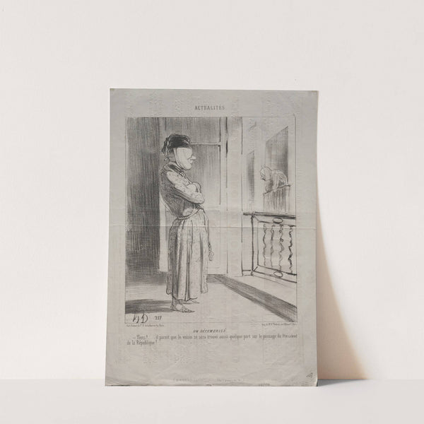 A Decemberist (1850) by Honoré Daumier