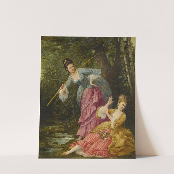 A Delightful Game by Emile-Henri La Porte