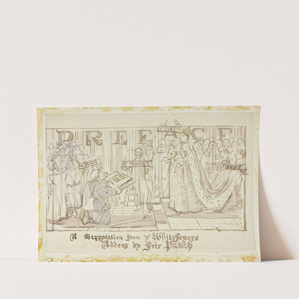 A Deputation from the Whitefriars by Charles Samuel Keene