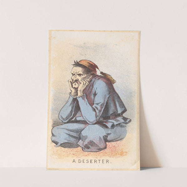 A Deserter (1864) by Winslow Homer