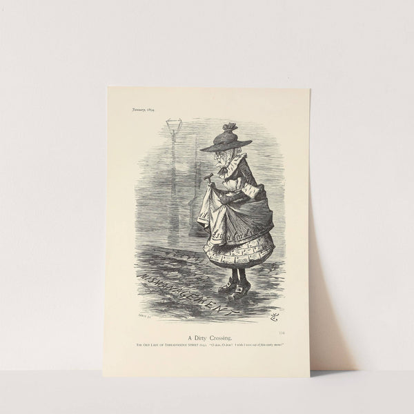 A Dirty Crossing by Sir John Tenniel