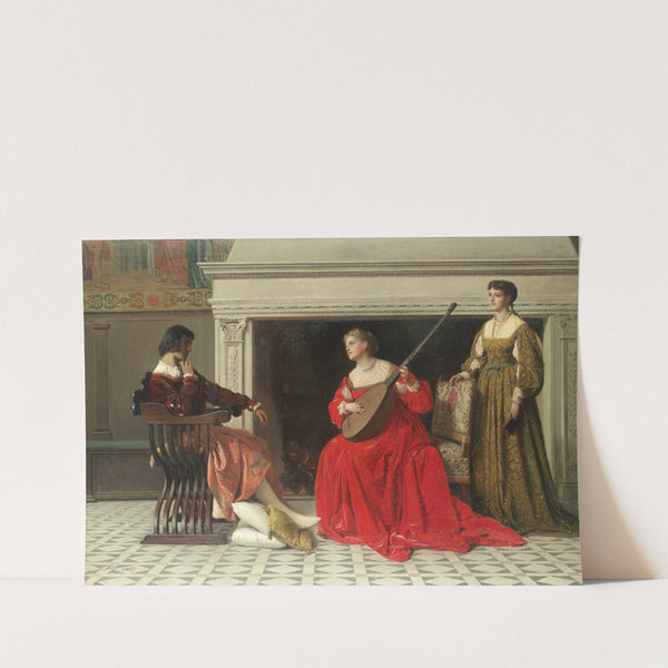 A discerning audience by Eleuterio Pagliano