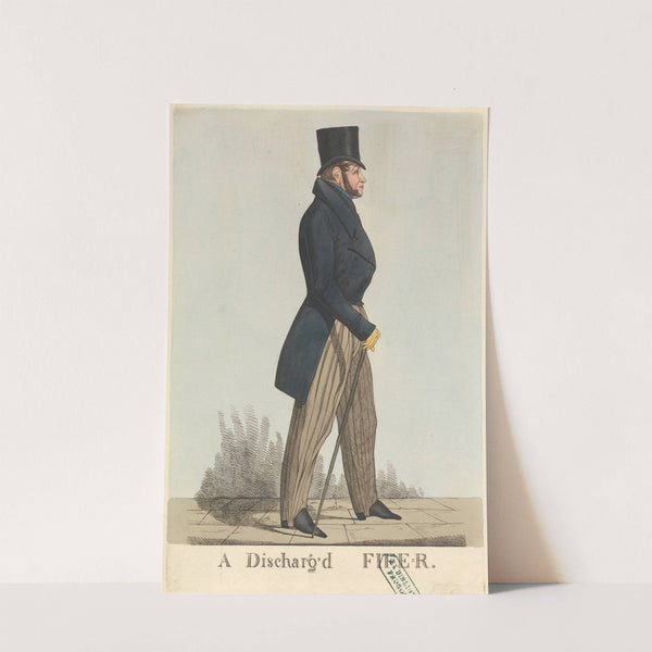 A Discharged Fifer (ca. 1821) by Richard Dighton