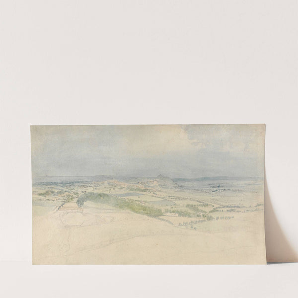 A Distant View of Edinburgh (1809) by Thomas Stothard