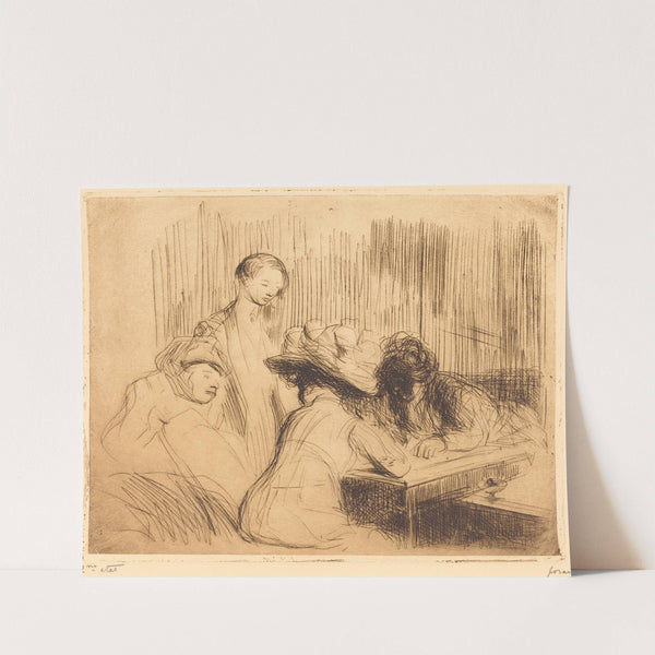 A Dive at Montmartre (1909) by Jean-Louis Forain