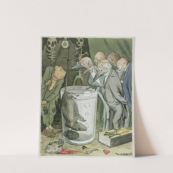 A Doctors Scientific Experiment by Theodor Kittelsen