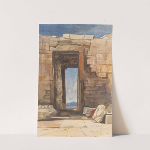 A Doorway in the Acropolis, Athens by William James Müller