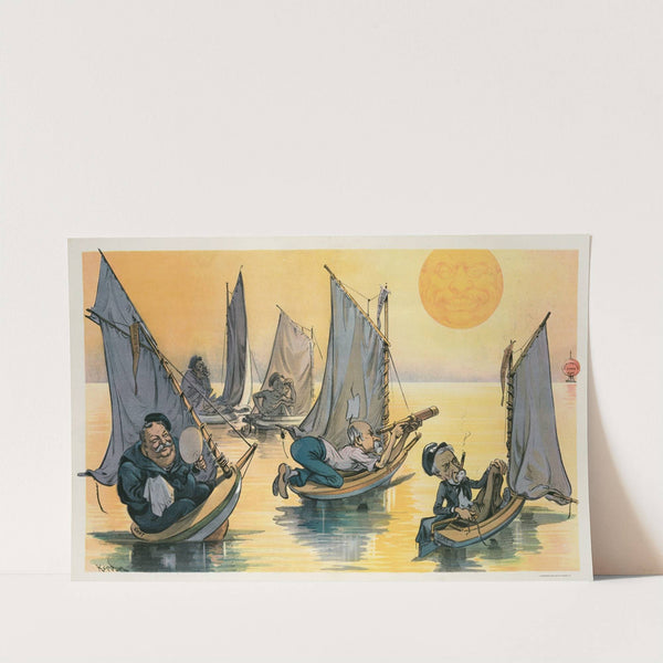 A drifting match (1906) by Udo Keppler