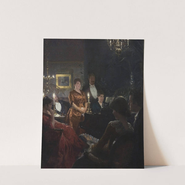 A Duet by Peder Severin Krøyer