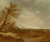 A dune landscape with figures