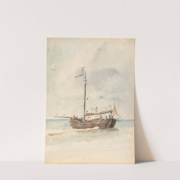 A Dutch Barge by Whitney Warren Jr.