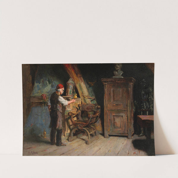 A Dutch Interior by Henry Allan