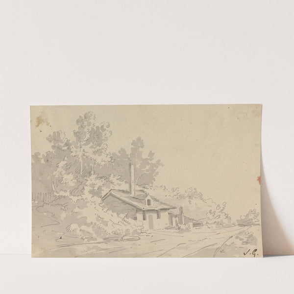 A Dwelling by Sawrey Gilpin