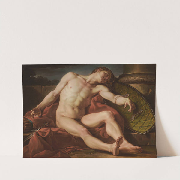 A Dying Gladiator by Jean-Simon Berthélemy