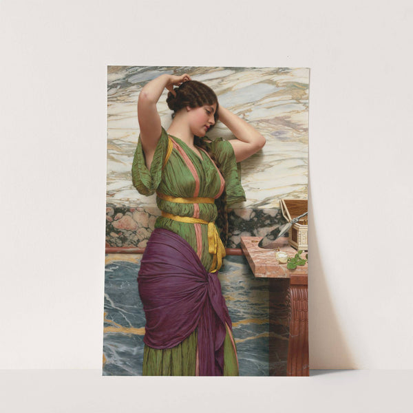 A Fair Reflection by John William Godward