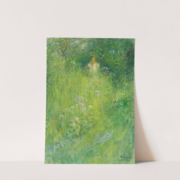 A Fairy (Kersti In The Meadow) (1899) by Carl Larsson