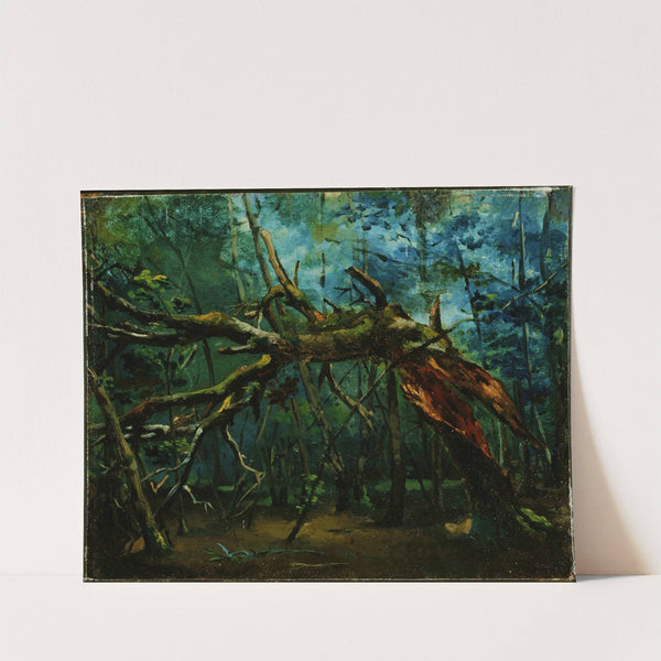 A Fallen Tree by Jean-Baptiste-Camille Corot