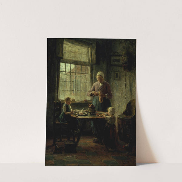 A Family Meal by Evert Pieters