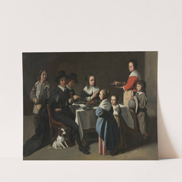 A Family Meal by Le Nain family