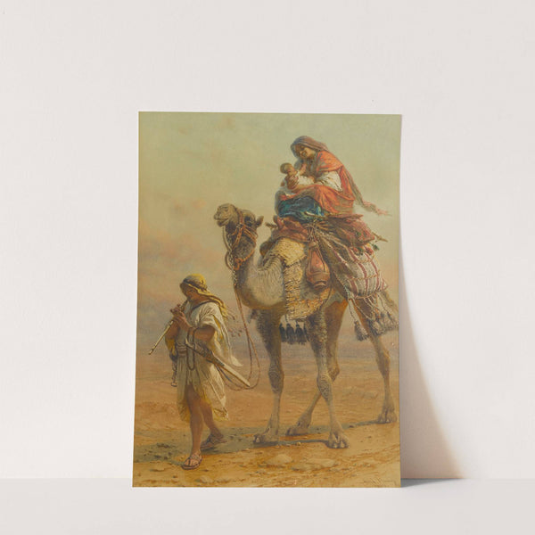 A family of wandering Arabs by Carl Haag