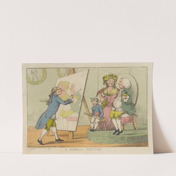 A family picture by Thomas Rowlandson