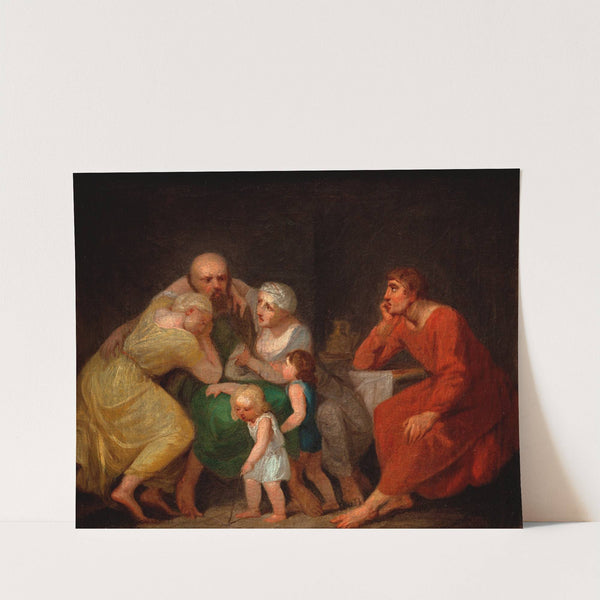 A farewell scene by Nicolai Abildgaard