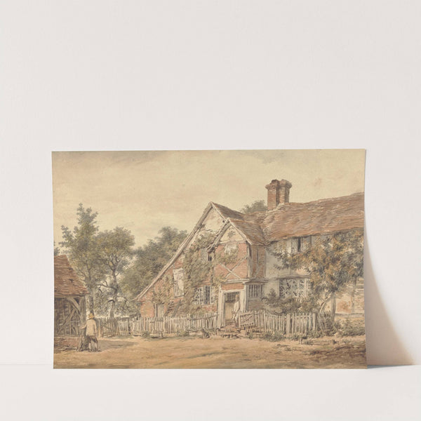 A Farmhouse by William Henry Hunt