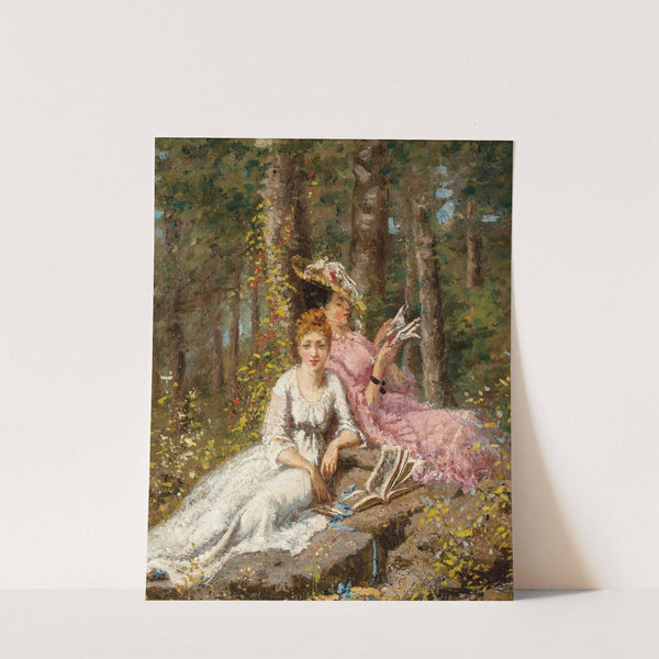 A Favorite Summer Pastime by Henry Joseph Thouron