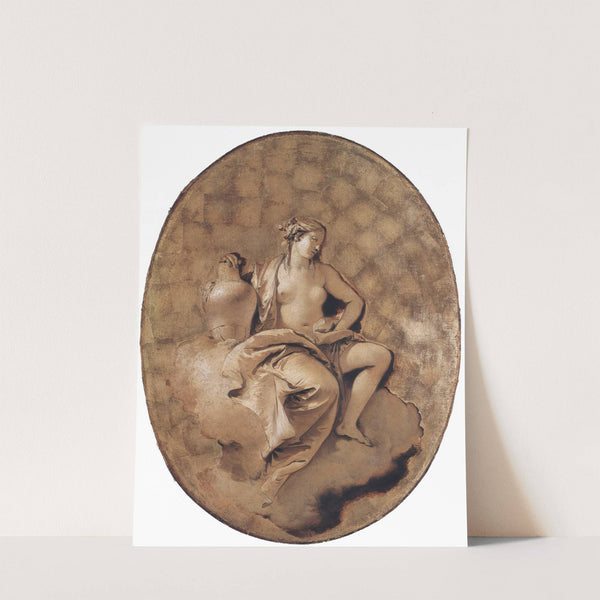 A Female Allegorical Figure (ca. 1740–50) by Giovanni Battista Tiepolo