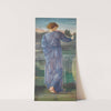 A Female Figure In A Landscape by Sir Edward Coley Burne-Jones
