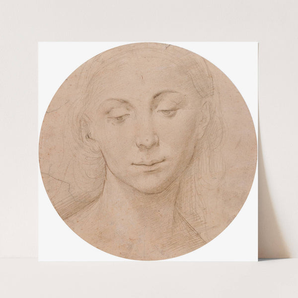 A Female Head (c.1480s) by Lorenzo di Credi