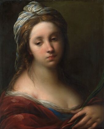 A Female Martyr Saint