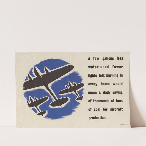 A Few Gallons Less Water Used by Anonymous