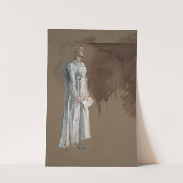 A figure in classical dress (1984) by Edwin Austin Abbey