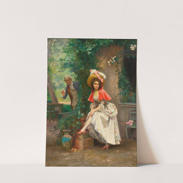 A finely turned ankle by Jules Girardet