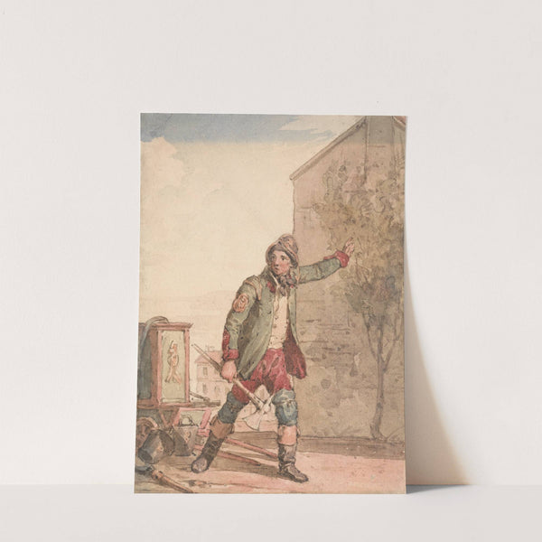 A Fireman by John Augustus Atkinson