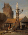 A fish market