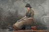 A Fishergirl Baiting Lines