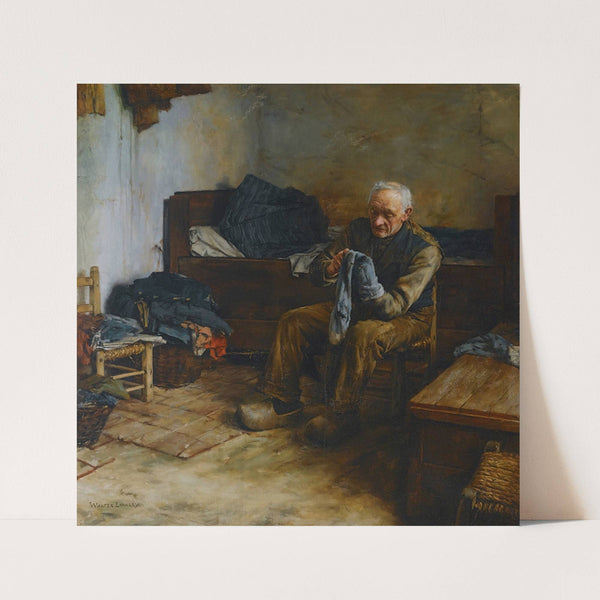 A Flemish Peasant by Walter Langley