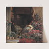A Florentine Flower Seller by Kristian Zahrtmann