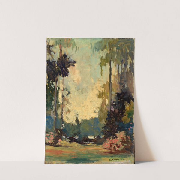 A Florida Park by Joseph C. Claghorn