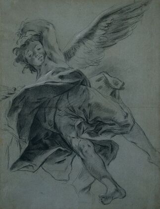 A Flying Angel (recto)