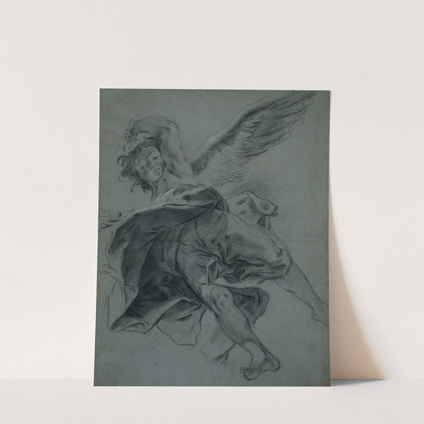 A Flying Angel (recto) by Giovanni Battista Piazzetta