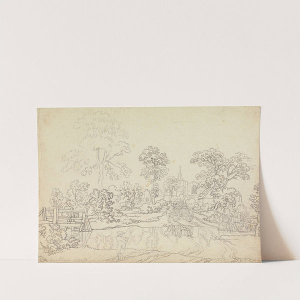 A Ford at Wrentham, Suffolk by Benjamin West