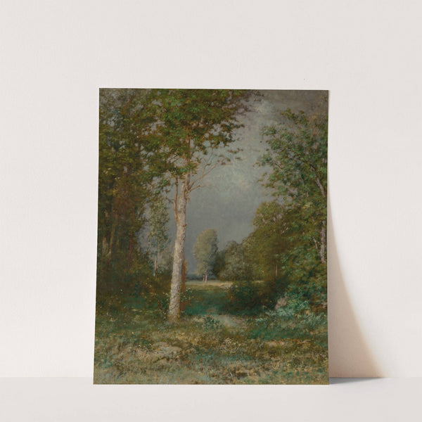 A Forest Glade (1882) by Alexander Helwig Wyant